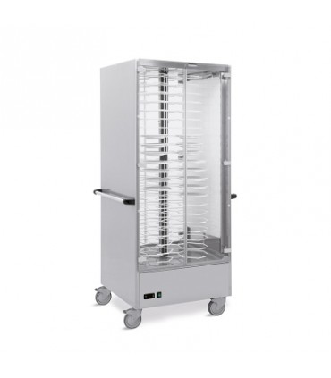 Vitrine chauffante 88 assiettes - Metalcarrelli