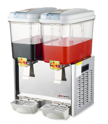 Distributeur de jus de fruit - 2x18 litres Distributeur de jus de fruit - 2x18 litres