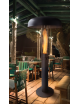 Chauffe terrasse à pellets avec chapeau de 90 cm