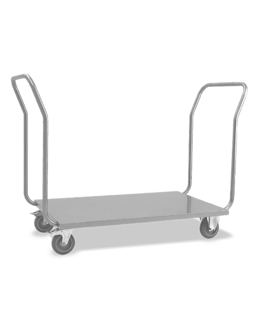 Chariot plateforme 2 poignées