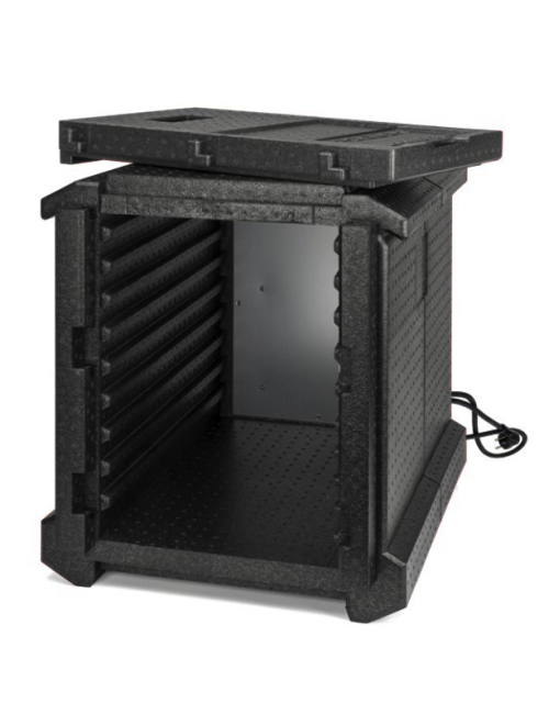 Conteneur isotherme avec système de chauffe électrique 60x40cm