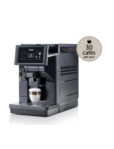 Machine à café à grains, cappucino, lai frais pour 30 cafés par jour