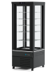 Vitrine pâtissière positive DESIGN 4 faces vitrées plateaux en verre 420 litres