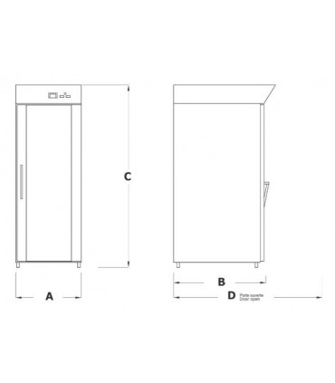 Etuve boulangerie-pâtisserie 16 niveaux 60°C Etuve boulangerie-pâtisserie 16 niveaux 60°C