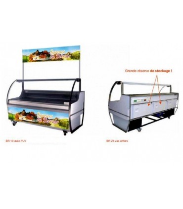 Location vitrine traiteur avec réserve