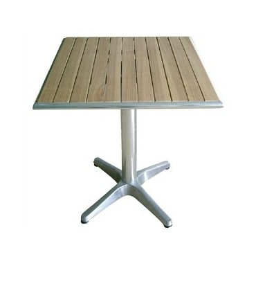 Lot 2 tables bistro plateau en frêne