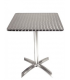 Table avec plateau basculant en acier 