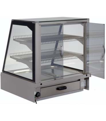 Vitrine de comptoir GN 2/1 ou GN 3/1