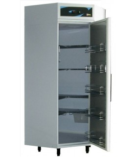 Armoire d'angle ventilée avec groupe logé