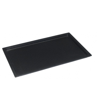Plaque de cuisson pour cuire et griller GN 1/1