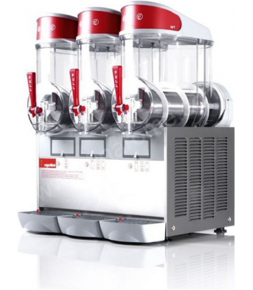 Distributeur de granité et frappé, 3 cuves de 6 litres - Photo non contractuelle 