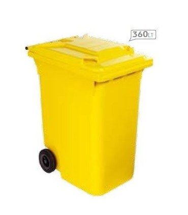 Conteneur plastique 2 roues - Photo non contractuelle