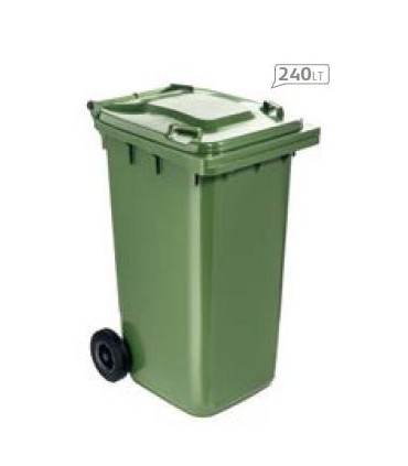 Conteneur plastique 2 roues - Photo non contractuelle