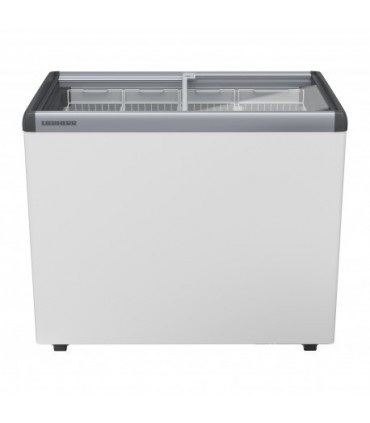 Conservateur crèmes glacées portes vitrées coulissantes  