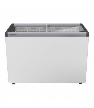 Conservateur crèmes glacées portes vitrées coulissantes  